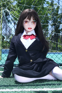 145CM 野村琉璃 MOZODOLL JK制服可愛い学生美少女人形アニメラブドール 二次元ダッチワイフ