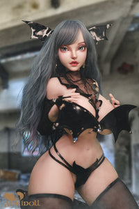 125CM-J5 巨乳魅魔 ヘッド アニメドール 人気商品リアルドール JYDOLL アニメセックス人形