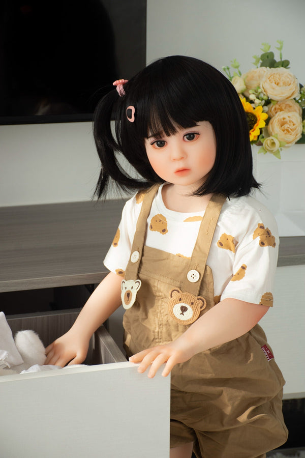 108cm-ATA01 貧乳ロリラブドールAXBDOLL 全新しい超リアルメイク可愛いだっちわいふ