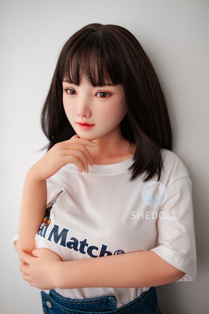 148cm-(H11)  怜奈 ロリ系リアルドール SHEDOLL美少女等身大ラブトール人気製品ダッチワイフ