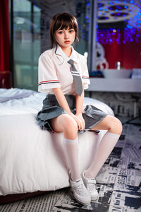 148cm-(H12) 春奈 ロリ系リアルドール SHEDOLL美少女JK制服 等身大ラブトール人気製品ダッチワイフ