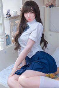 168CM-S20 (Suki)  Aカップ制服コスプレ小さな胸セックス ドールLrontech Doll シリコン人形 最新型高級ダッチワイフ